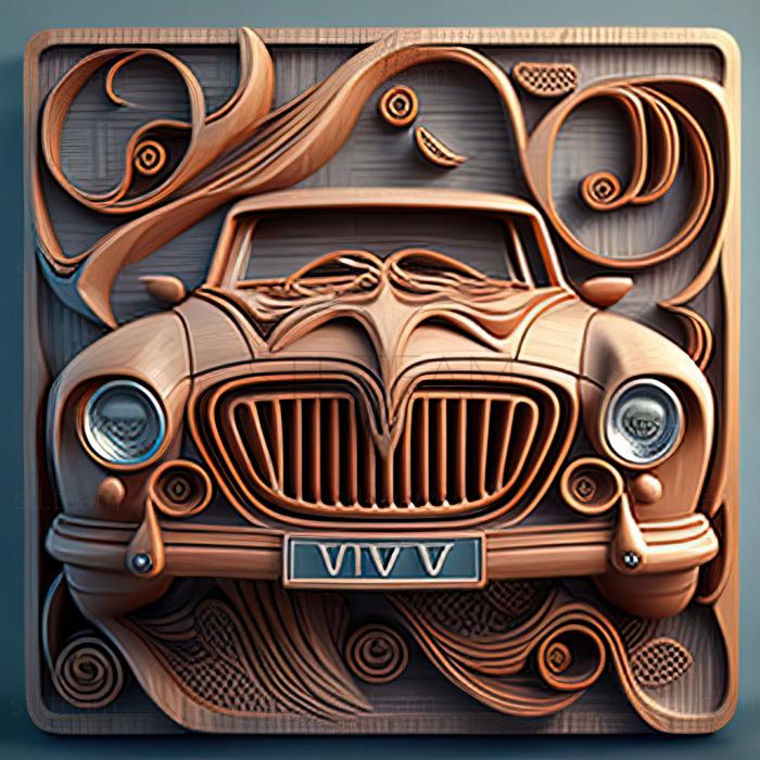 3D model Volvo V4PV4 (STL)